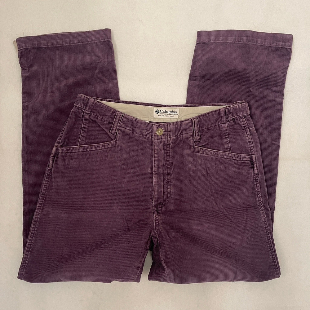 Columbia Pants, Women's Size 8/10 Purple , Capri, Pockets, Straight Leg, Hiking